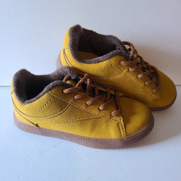 CAT & JACK ASHER MUSTARD SEED TODDLER BOYS WALKER DRESS SHOES --SIZE 9 - Picture 6 of 8